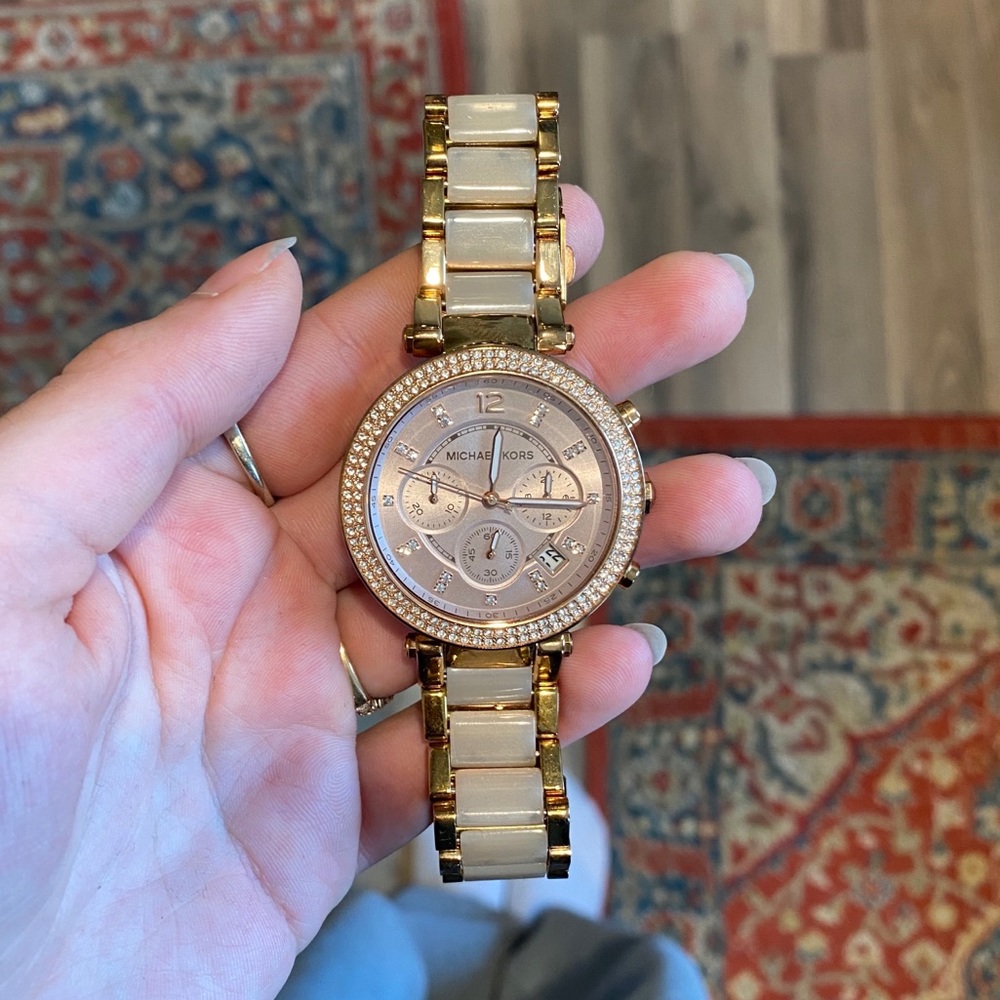Michael Kors Rose Gold Watch
